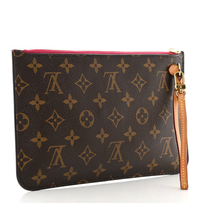 Louis Vuitton Monogram Neverfull MM GM Pochette Pivoine 3 of 7