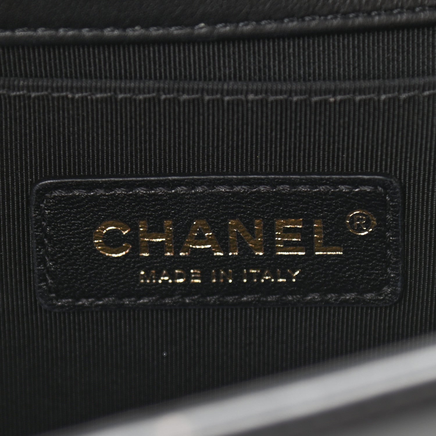 Chanel Calfskin Quilted Medium Boy Flap Black 6 of 13