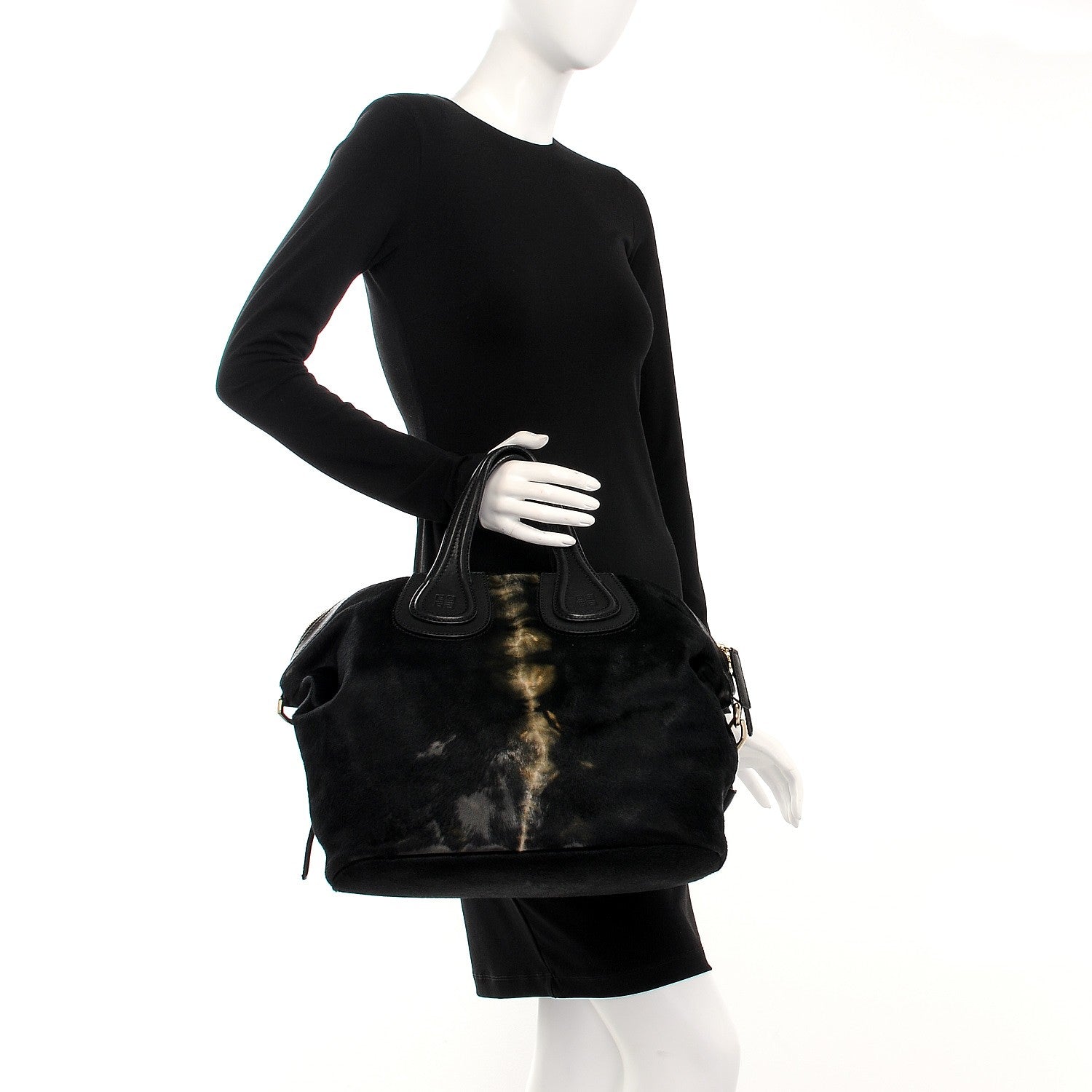 Givenchy Calf Hair Medium Nightingale Black 2 of 7