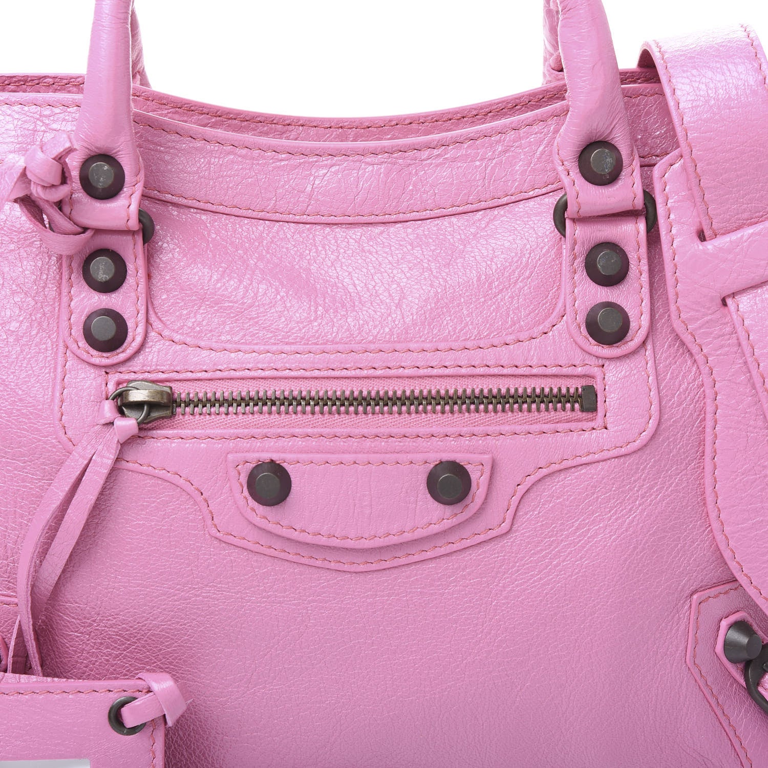 Balenciaga Agneau Classic Hardware S City Rose Guimauve 6 of 8