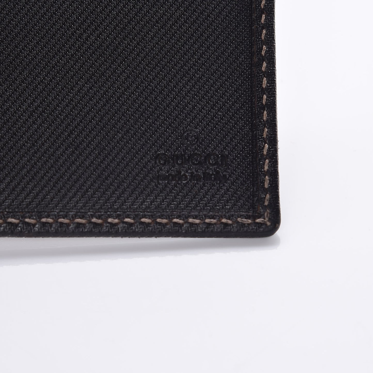 Mens Monogram Bi-Fold Wallet Dark Brown