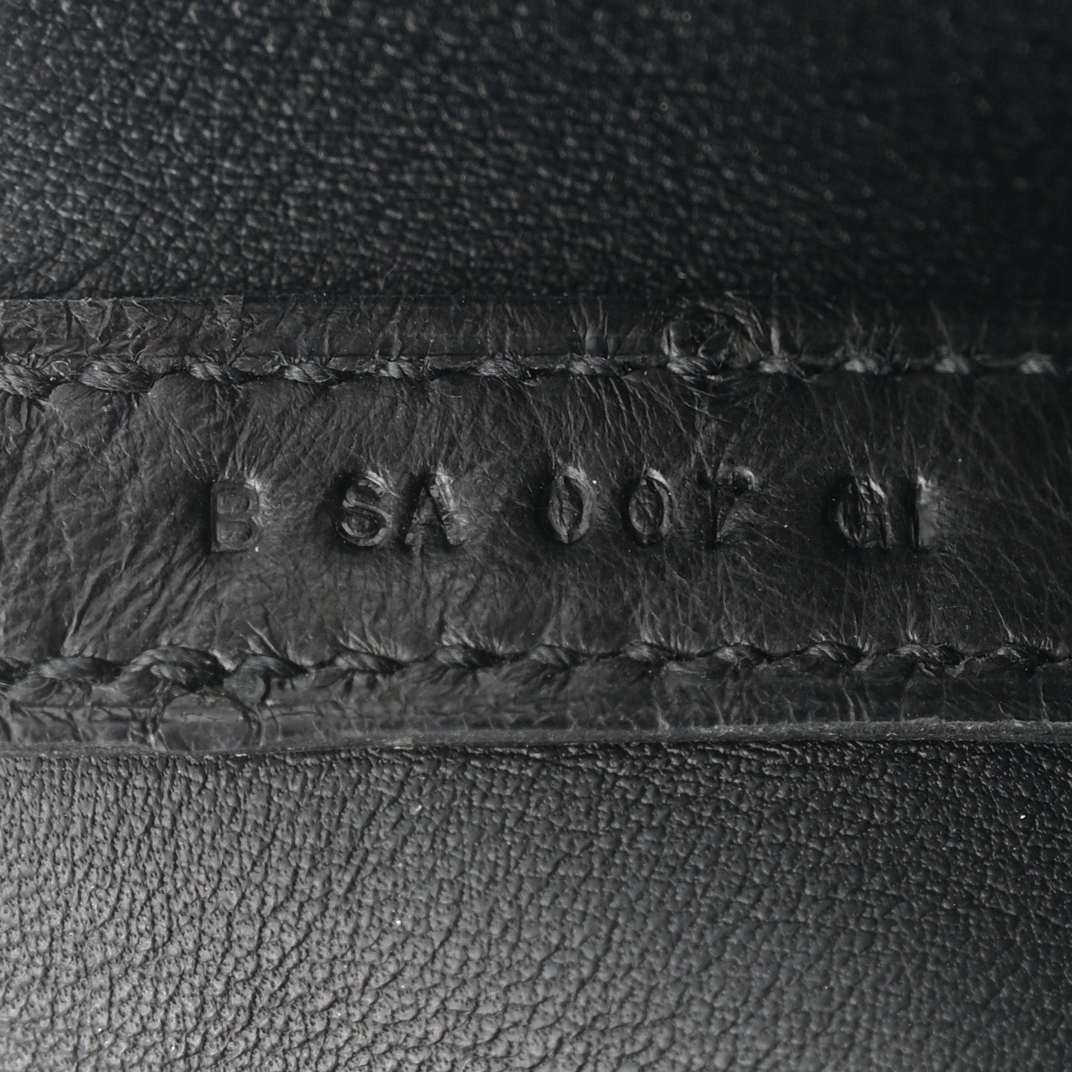 Hermes Ostrich Micro Picotin Lock Black 7 of 12