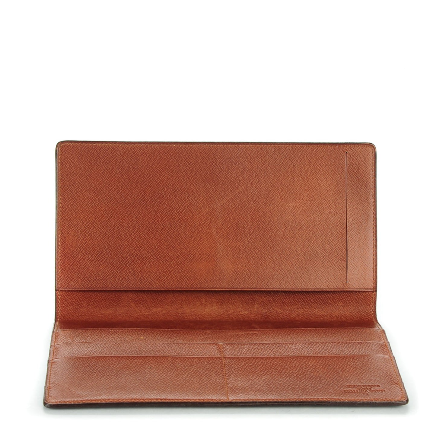 Monogram European Checkbook Holder