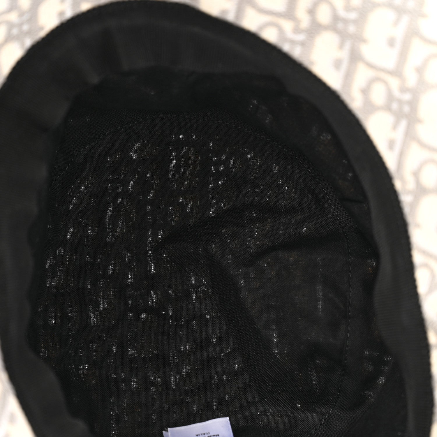 Christian Dior Oblique Bucket Hat 57 Grey 7 of 9