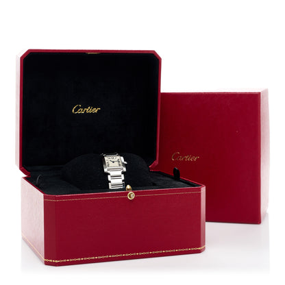 Cartier Stainless Steel 20mm Tank Francaise Quartz Watch 5 of 5