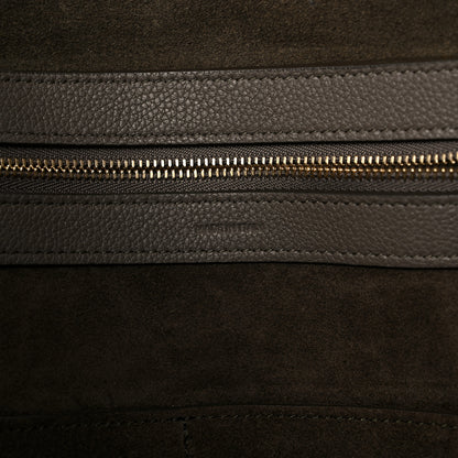 Celine Soft Grained Calfskin Small Belt Cabas Phantom Taupe 7 of 11