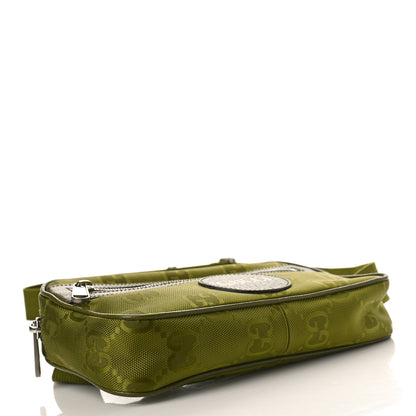 Gucci Econyl Nylon Monogram Off The Grid Belt Bag Juniper Green 4 of 10