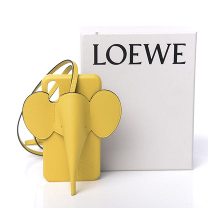 Loewe Calfskin Elephant Iphone X/XS Case Yellow 11 of 11