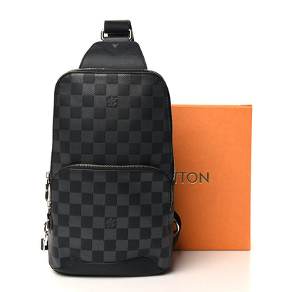Louis Vuitton Damier Graphite Avenue Sling Bag Onyx Silver 10 of 10