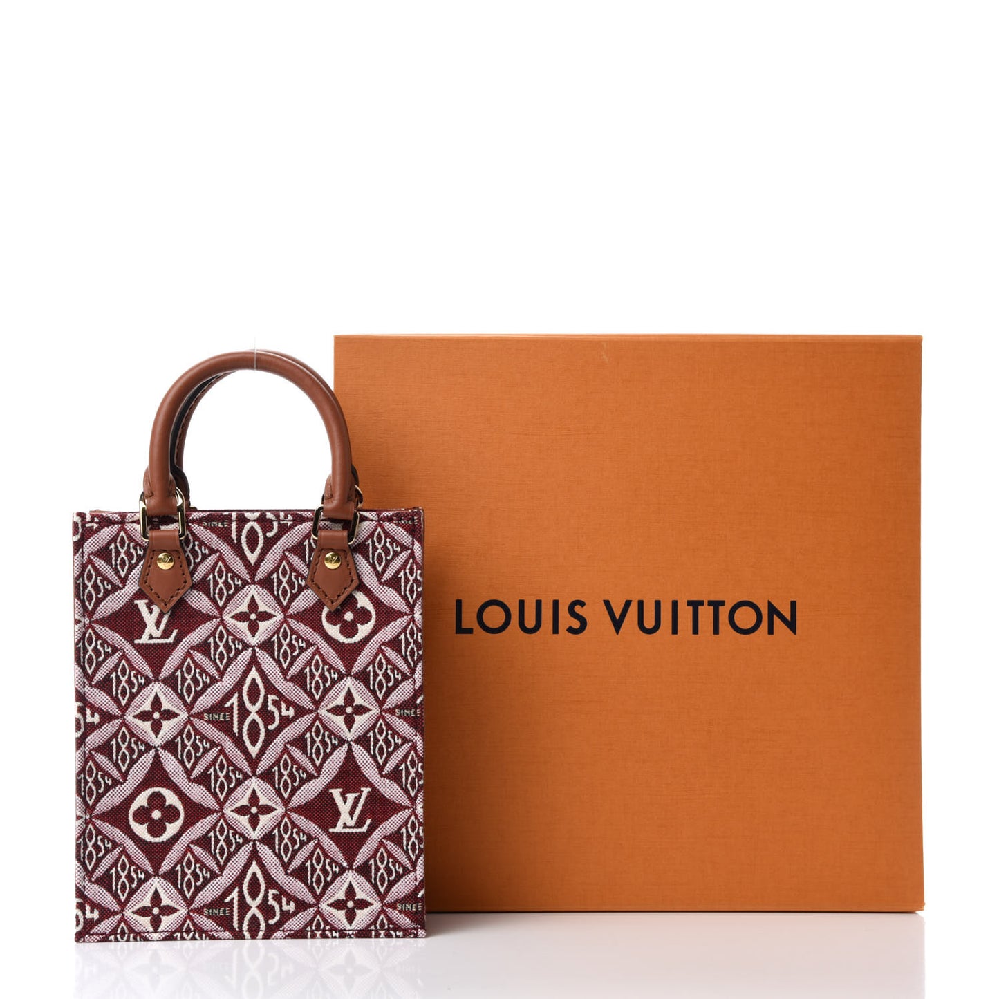 Jacquard Since 1854 Petit Sac Plat Bordeaux