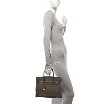 Hermes Togo Birkin 30 Taupe 2 of 16