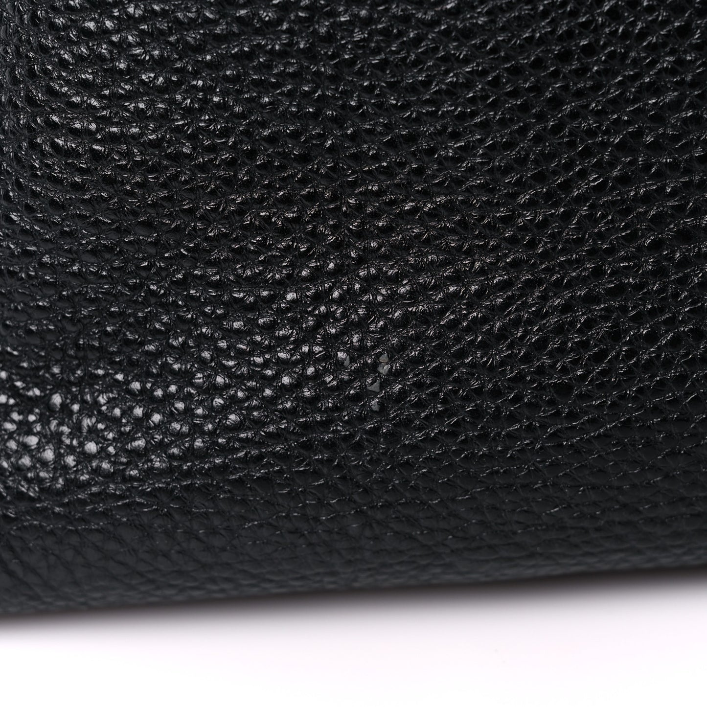 Calfskin Fanisa Gancini Hobo Black