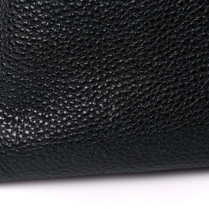 Salvatore Ferragamo Calfskin Fanisa Gancini Hobo Black 17 of 18
