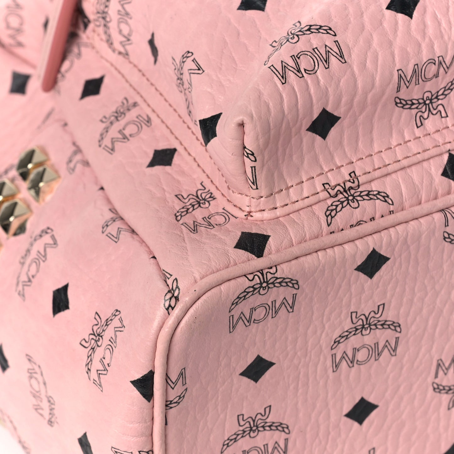 Visetos Small Side Stud Stark Backpack Soft Pink
