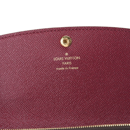Louis Vuitton Monogram Emilie Wallet Fuchsia 5 of 5