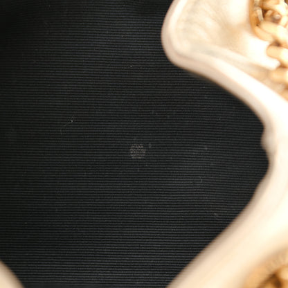 Saint Laurent Lambskin Matelasse Monogram Joe Backpack Pale Gold 10 of 10