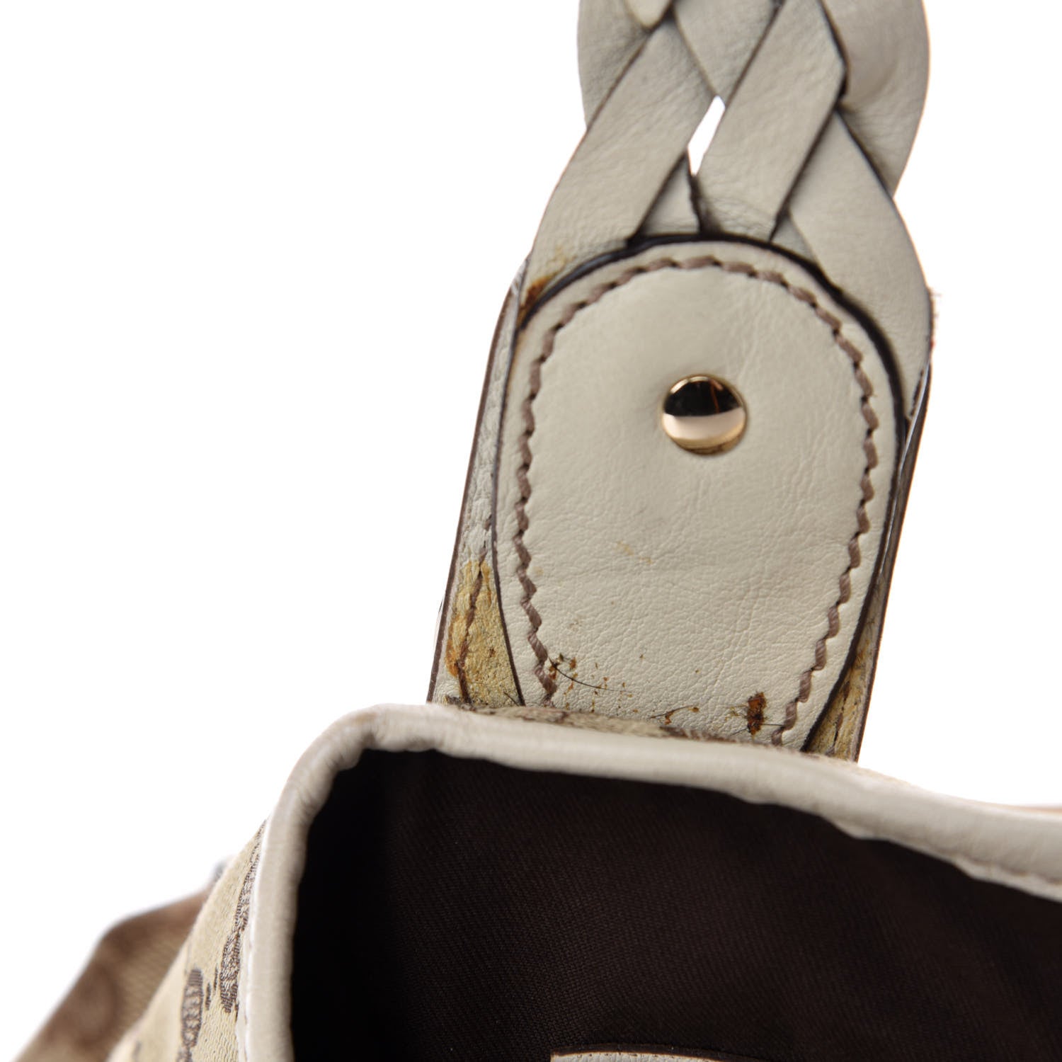 Gucci Monogram Medium Pelham Shoulder Bag Off White 8 of 13