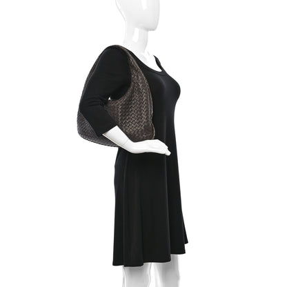 Bottega Veneta Nappa Intrecciato Medium Veneta Hobo Ebano 2 of 9