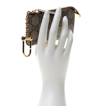 Gucci GG Supreme Monogram Key Case Brown 2 of 10