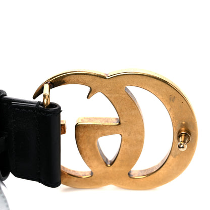 Gucci Calfskin Double G 40mm Belt 75 30 Black 7 of 8