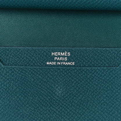 Hermes Epsom Mini Bearn Wallet Vert Bosphore 6 of 10
