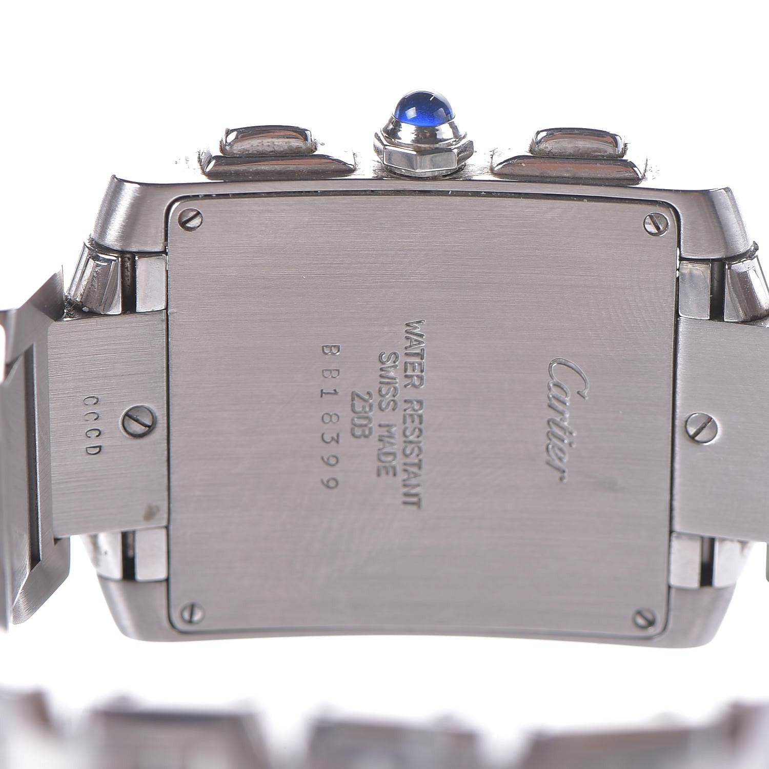 Cartier Stainless Steel 28mm Tank Francaise Chrono Reflex Quartz Watch 5 of 24
