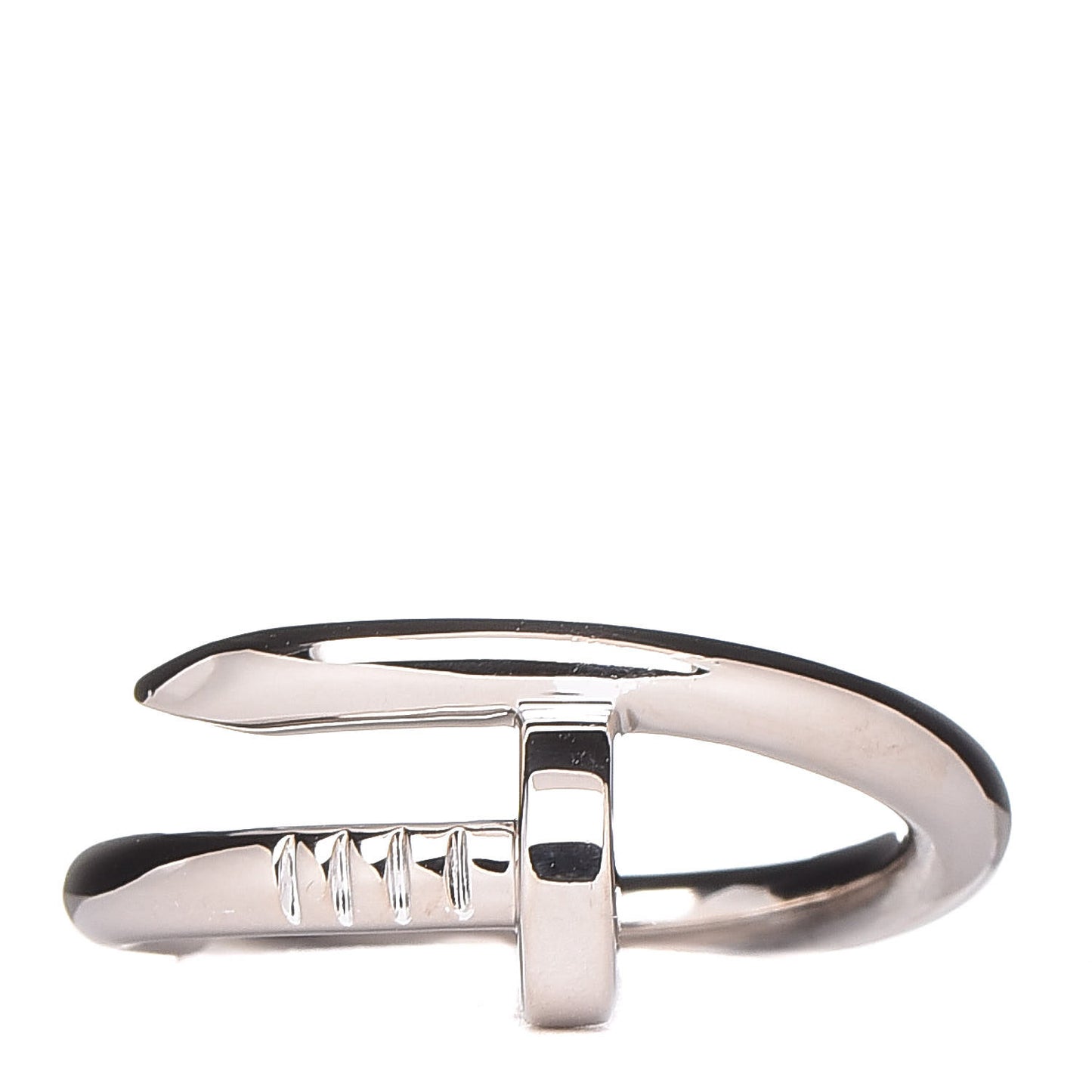 18K White Gold Juste Un Clou Ring 58 5 8.25