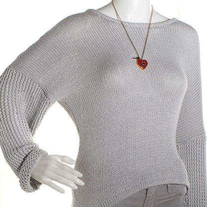 Louis Vuitton Lock Me Heart Necklace Pomme D'Amour 2 of 6