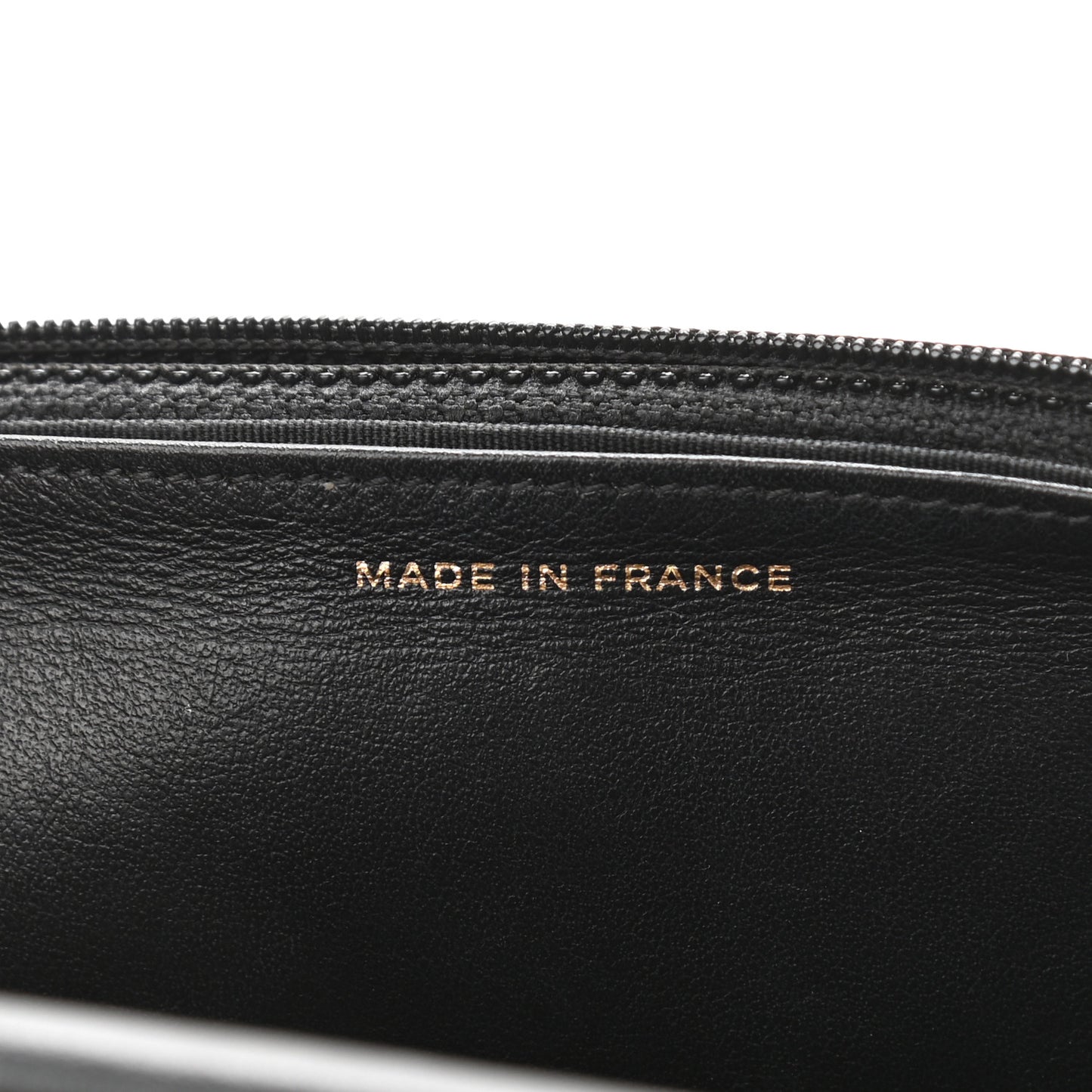 Caviar Quilted Vintage Mademoiselle Wallet On Chain WOC Black