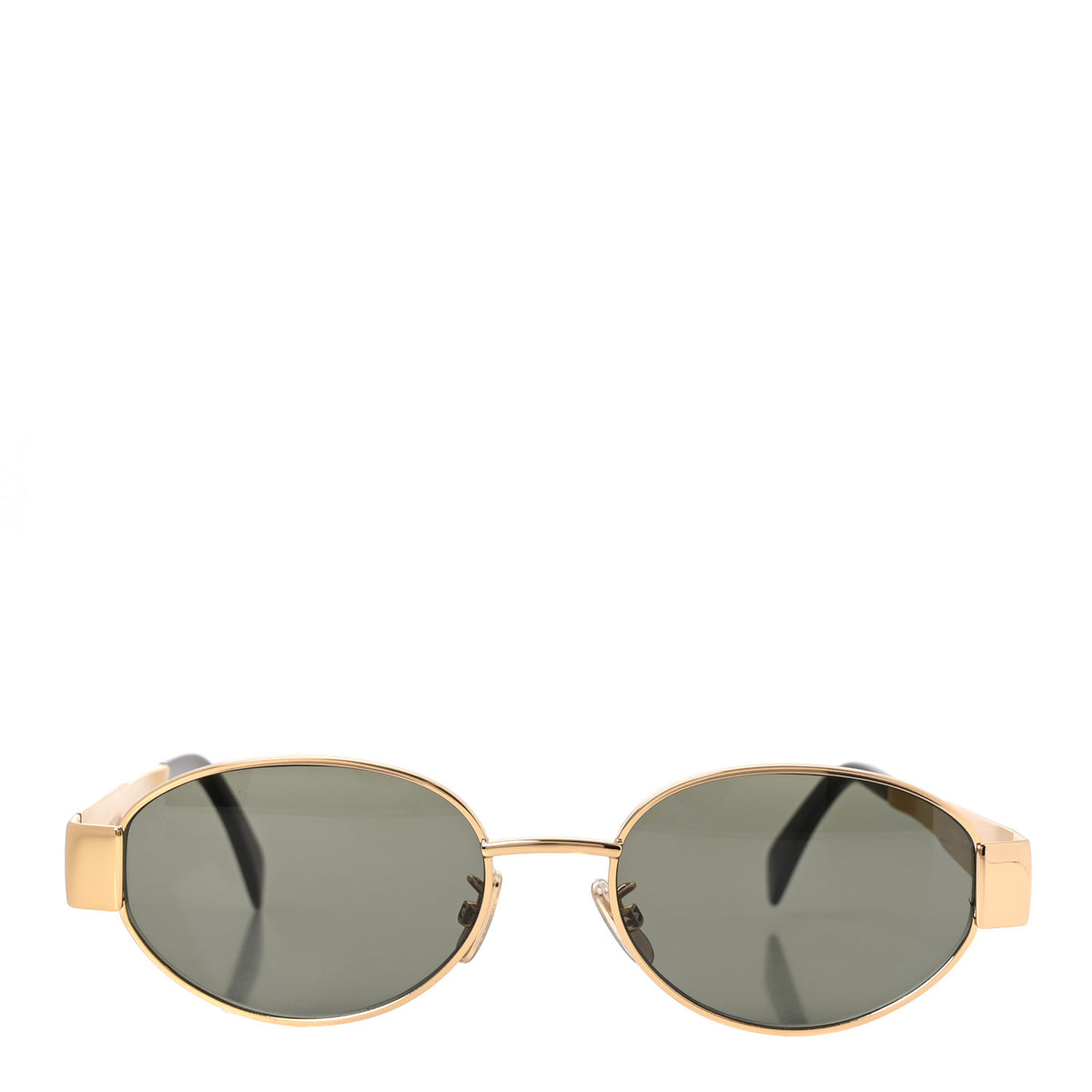 Metal Triomphe 01 Sunglasses CL40235U Gold Green