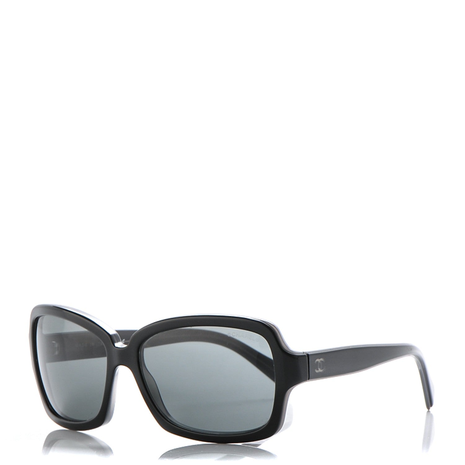 Chanel CC Logo Sunglasses 5143 Black Grey 1 of 7