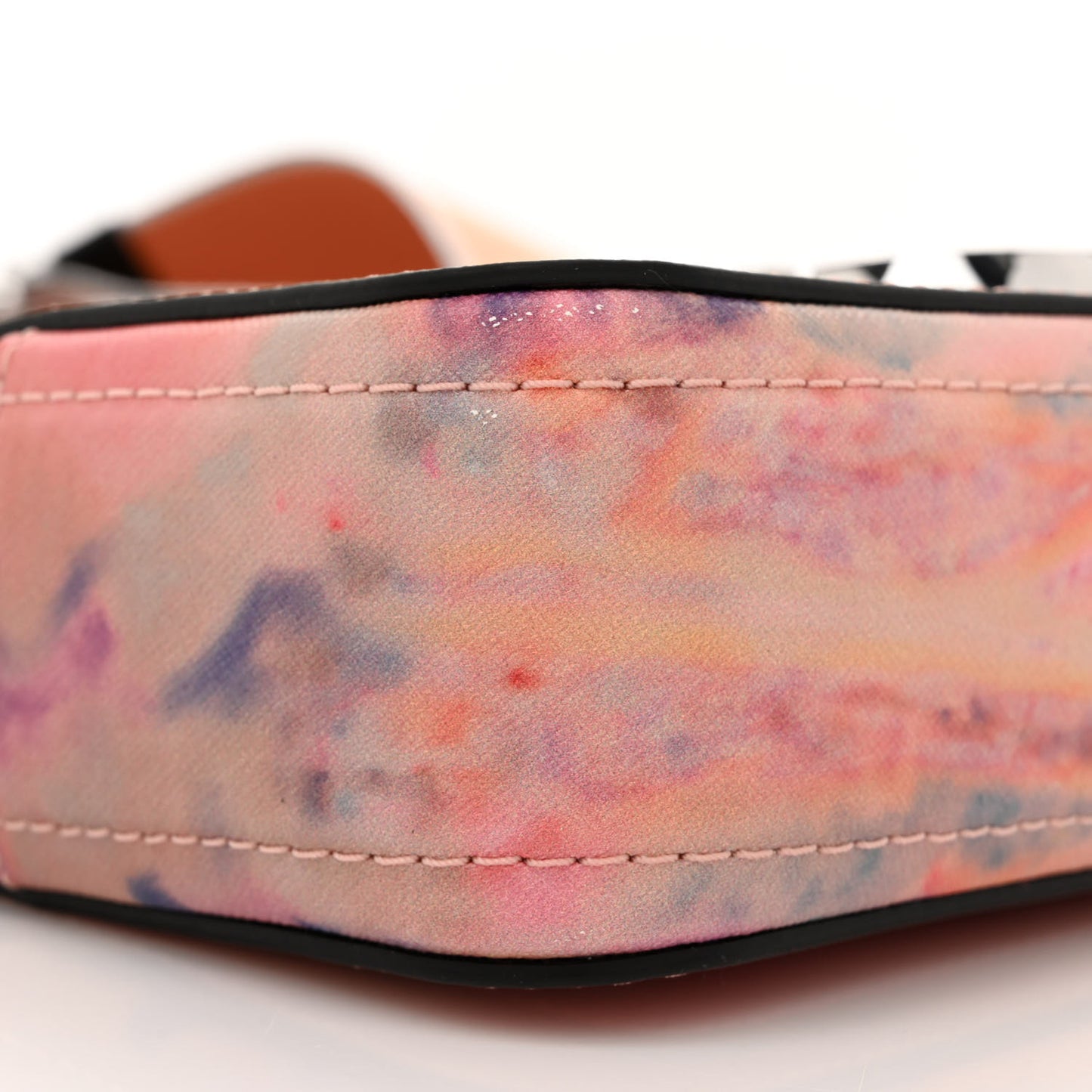 Saffiano Small The Watercolor Snapshot Camera Bag Nude Multicolor