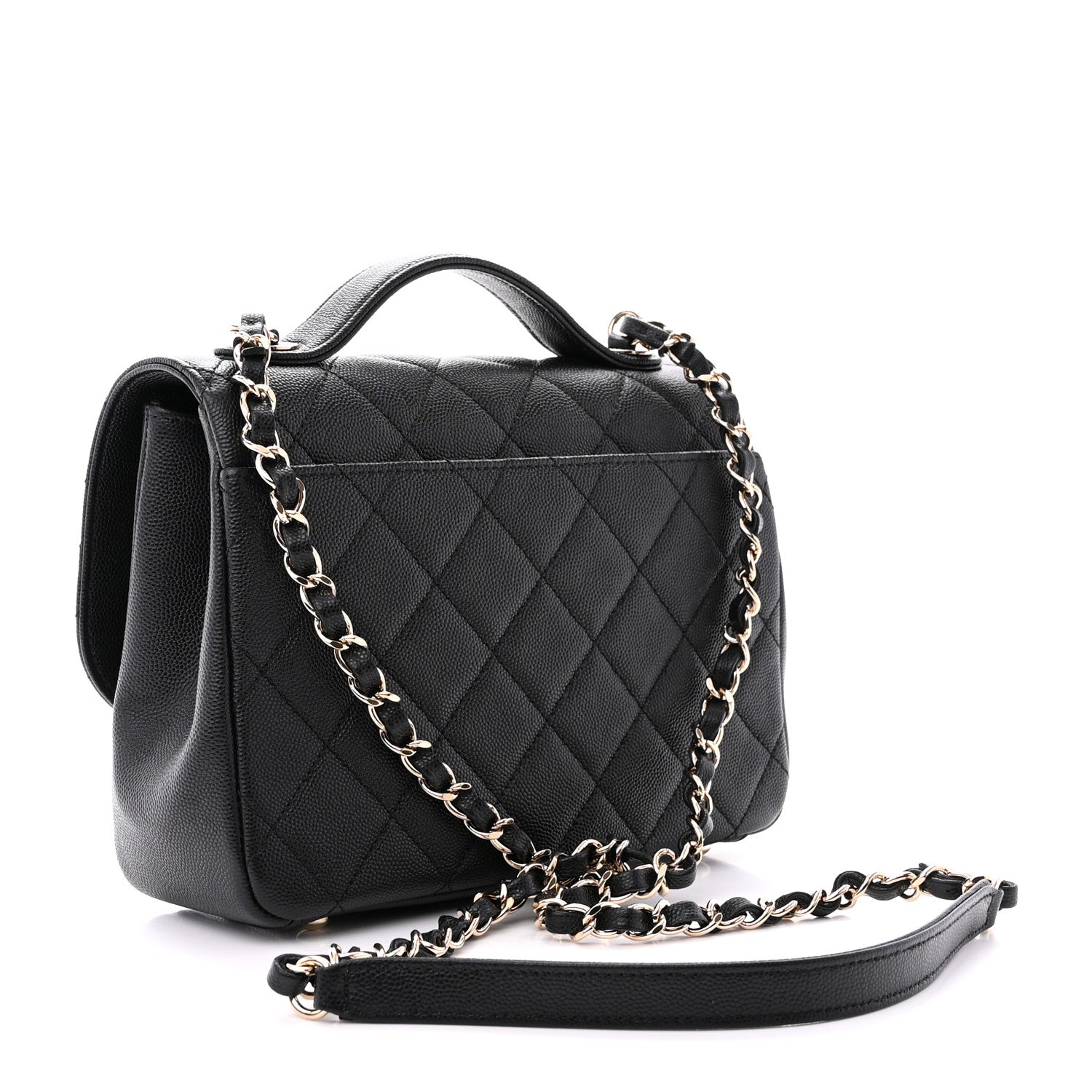 Chanel Caviar Quilted Medium Business Affinity Flap Black 3 of 11