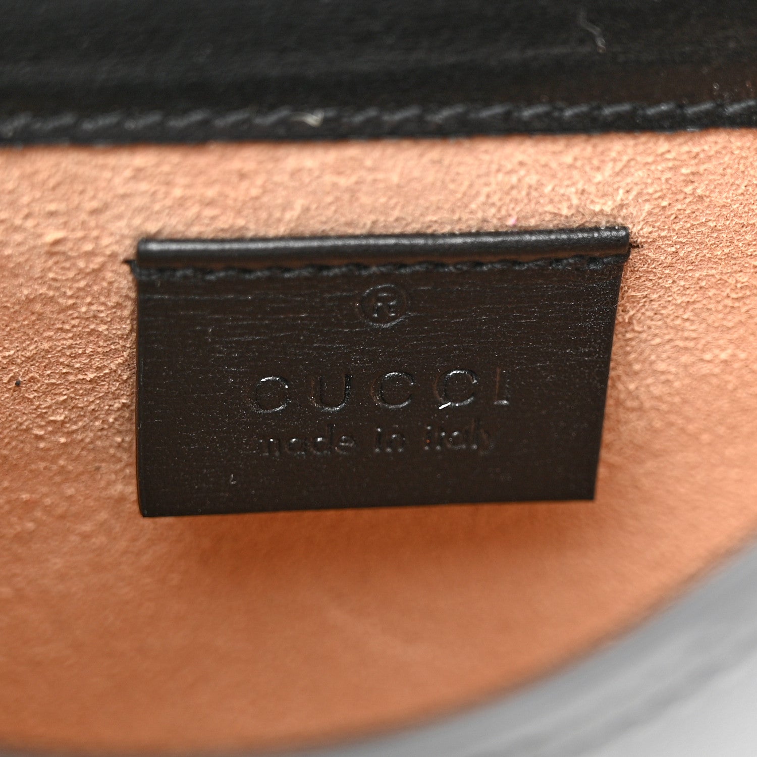 Gucci Boarded Plutone Calfskin Mini Horsebit 1955 Crossbody Bag Black 6 of 11