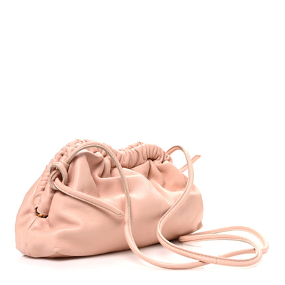 Mansur Gavriel Lambskin Mini Cloud Clutch  Dahlia 3 of 9