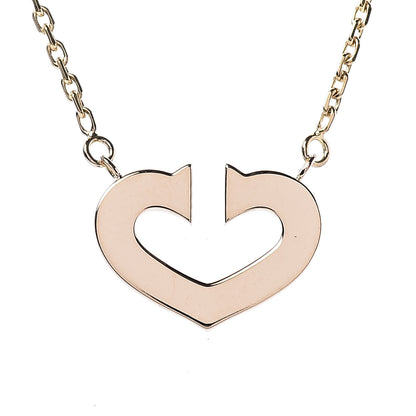 Cartier 18K Yellow Gold Medium Hearts and Symbols Necklace 4 of 6