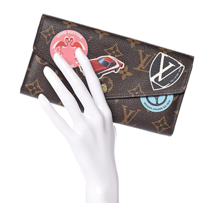 Louis Vuitton Monogram World Tour Sarah Wallet 2 of 10