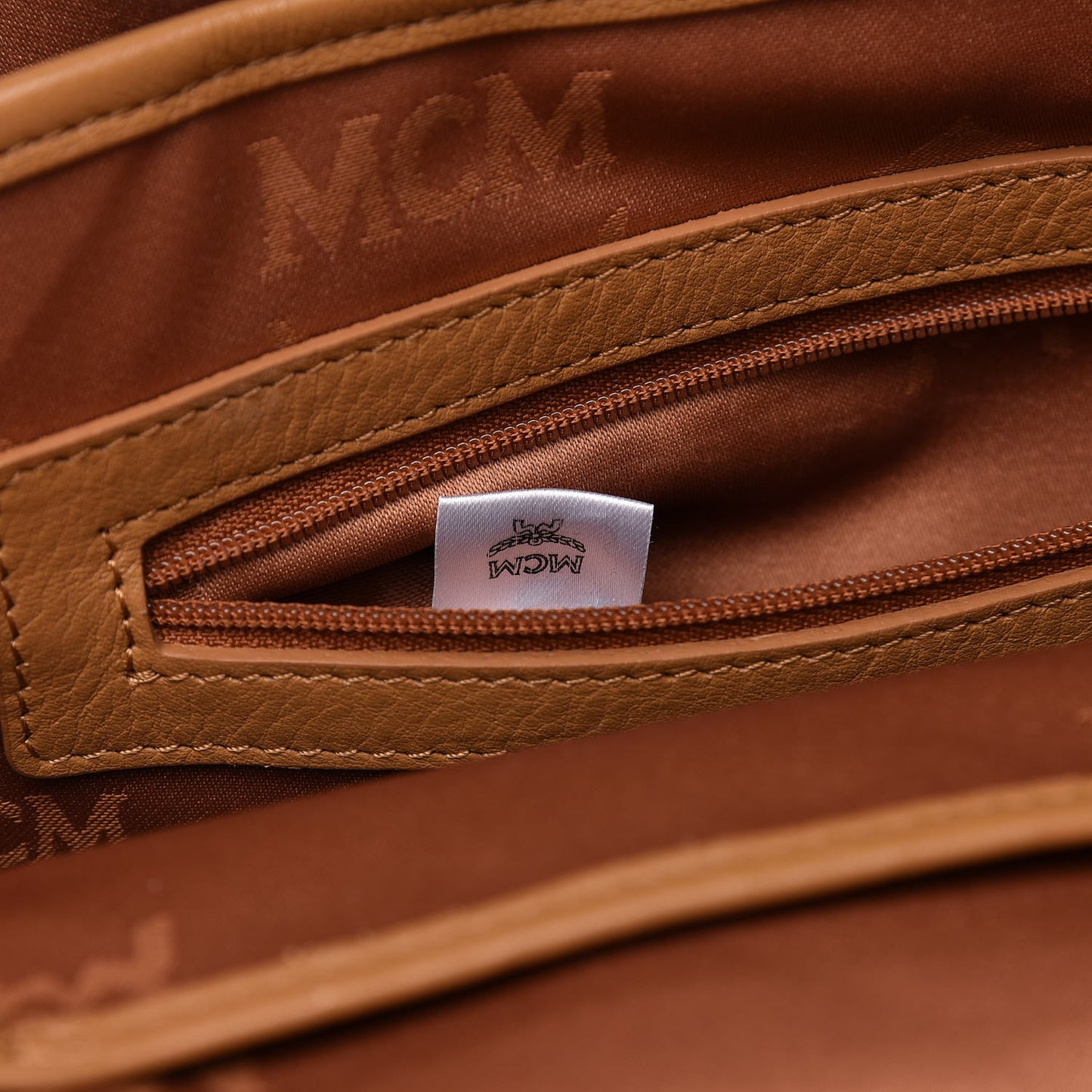 Visetos Medium Stark Backpack Cognac