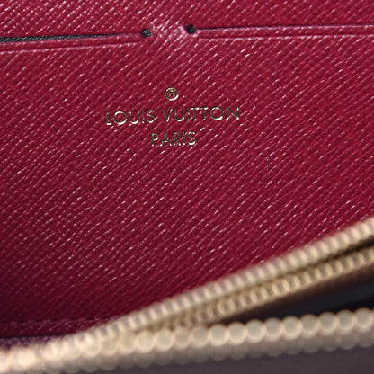 Louis Vuitton Monogram Clemence Wallet Fuchsia 6 of 7
