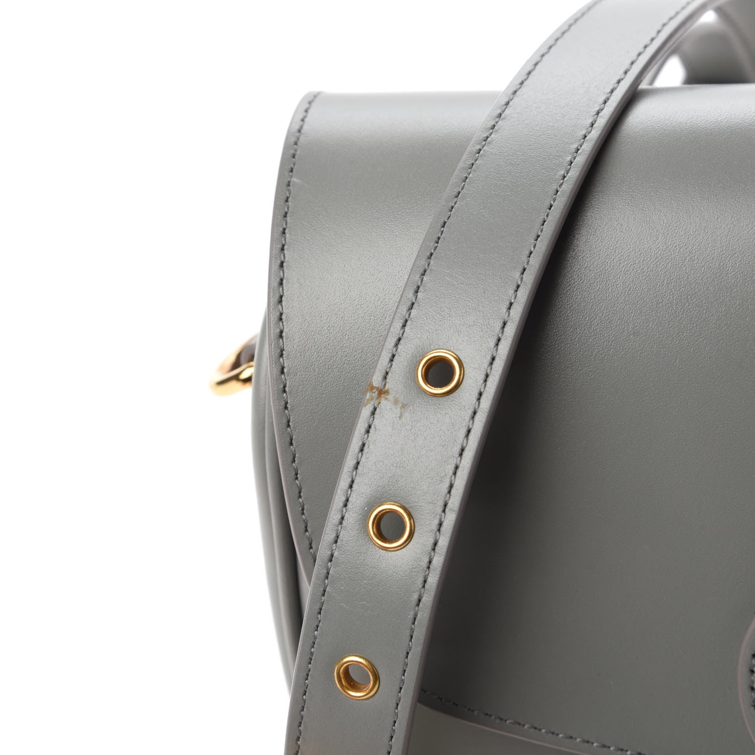 Christian Dior Box Calfskin Medium Bobby Flap Gray 10 of 10
