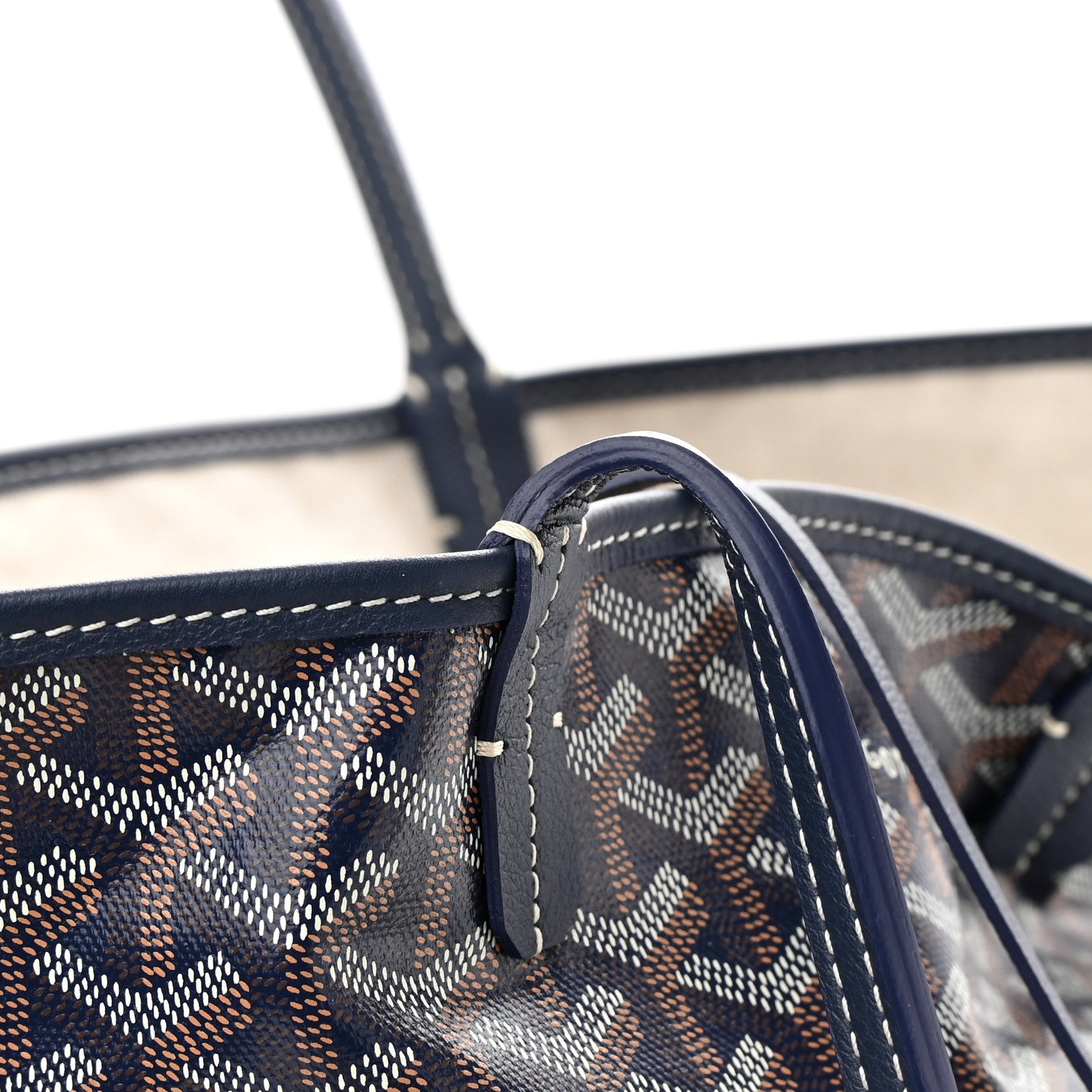 Goyard Goyardine Saint Louis PM Navy 12 of 13