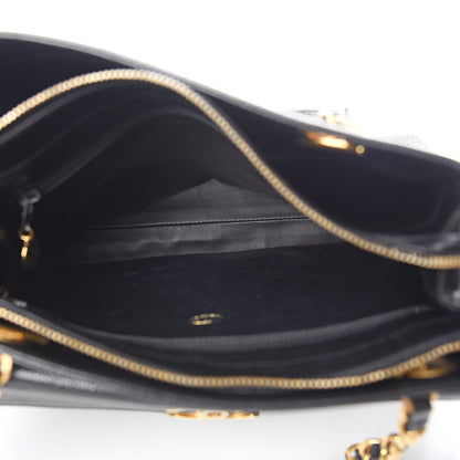 Chanel Caviar Flap Shoulder Bag Black 6 of 13