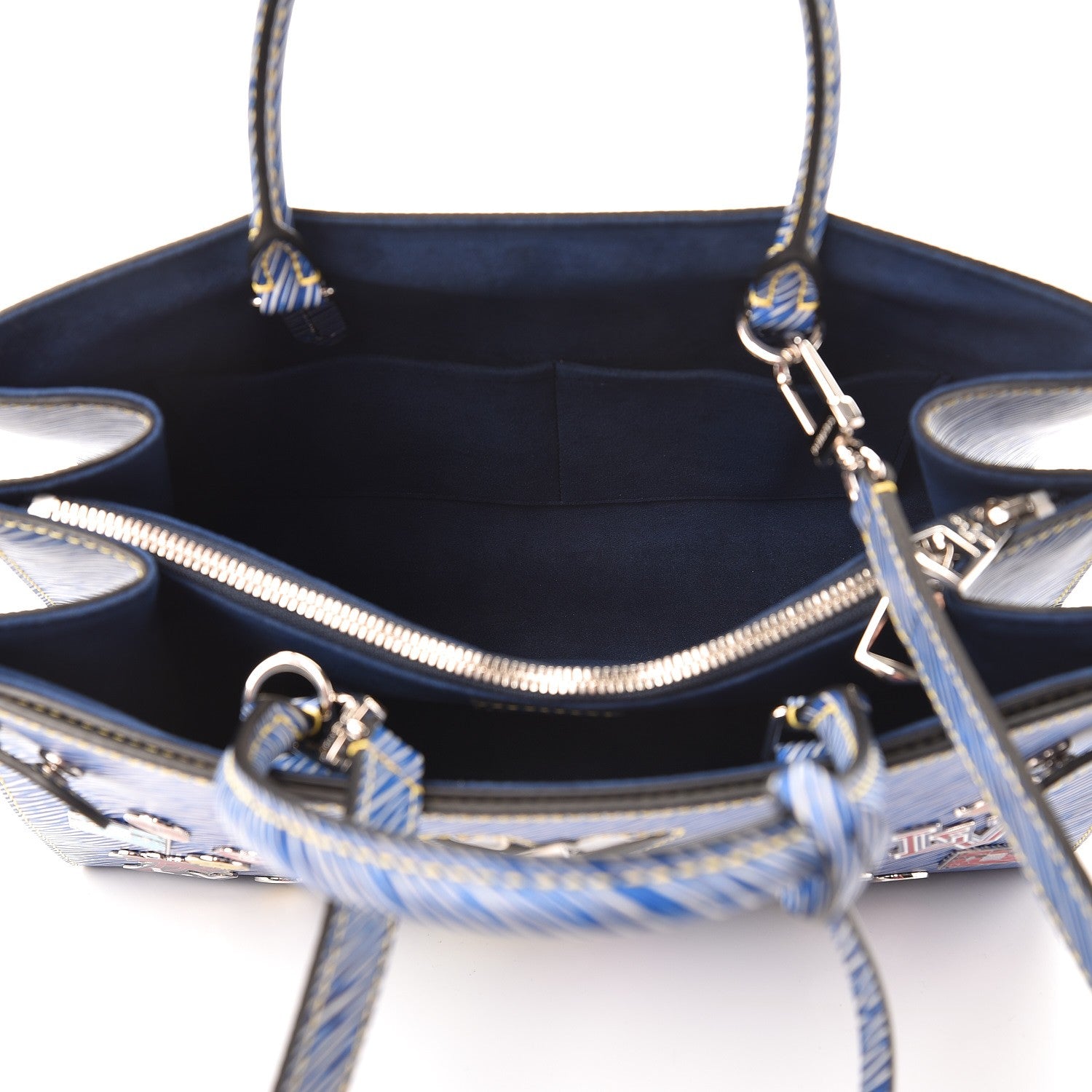 Louis Vuitton Epi Pins Twist Tote Denim Light 5 of 7