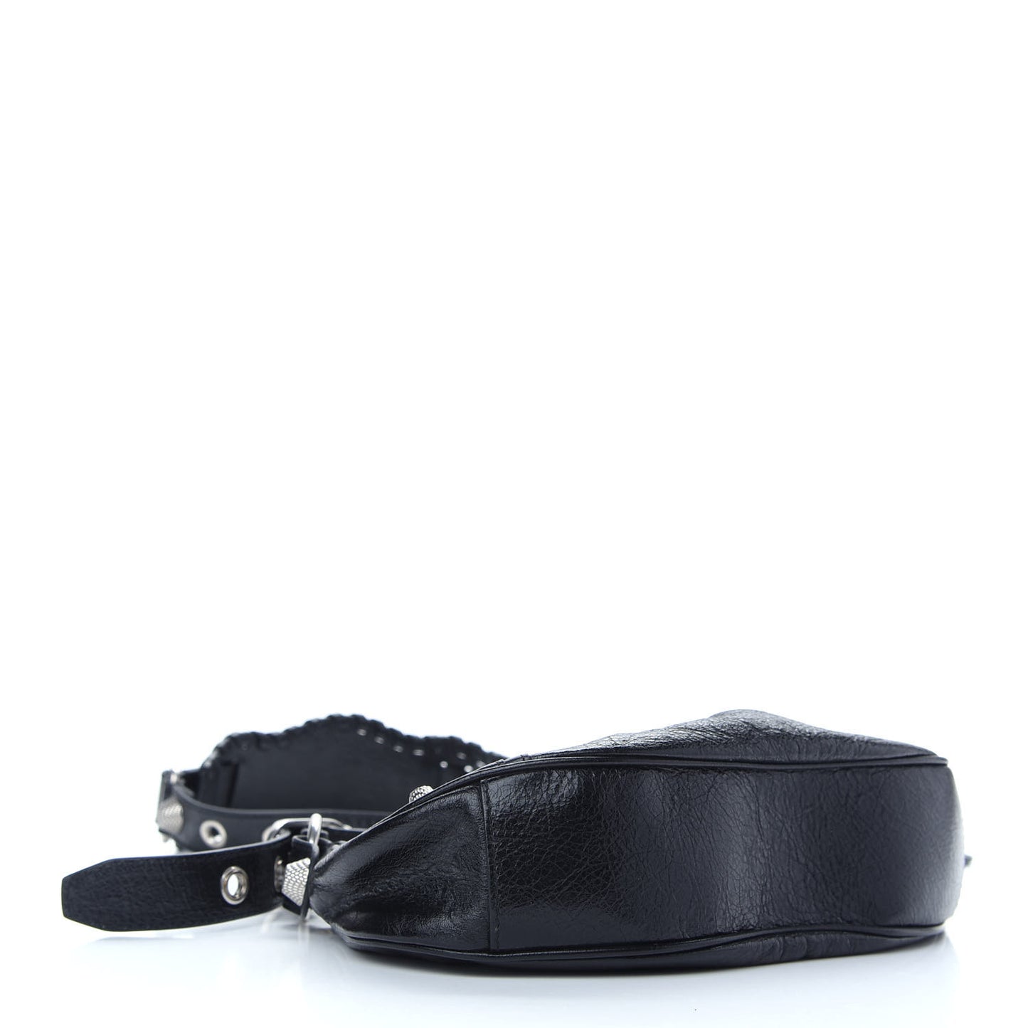 Agneau Arena Le Cagole Shoulder Bag XS Black