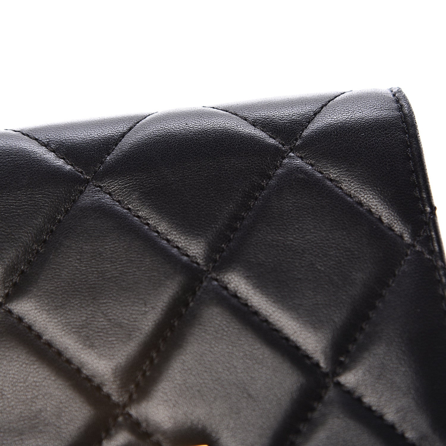 Chanel Lambskin Quilted Golden Class Wallet on Chain WOC Black 16 of 16