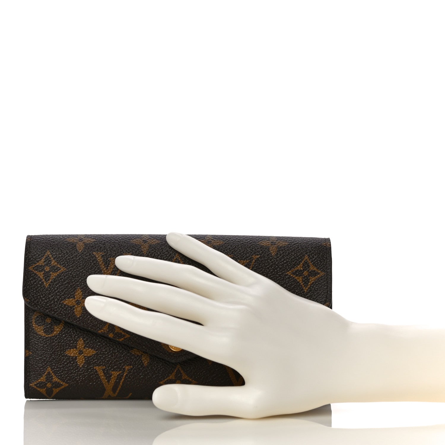 Louis Vuitton Monogram Sarah Wallet NM 2 of 10