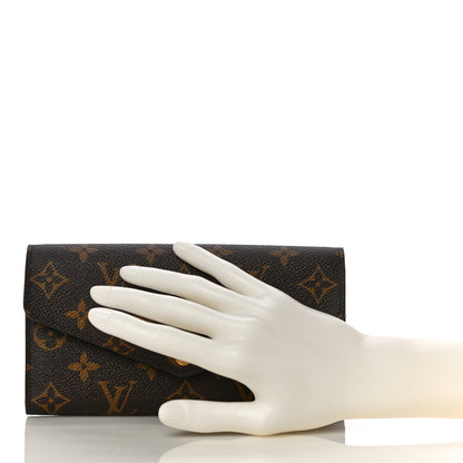 Louis Vuitton Monogram Sarah Wallet NM 2 of 10