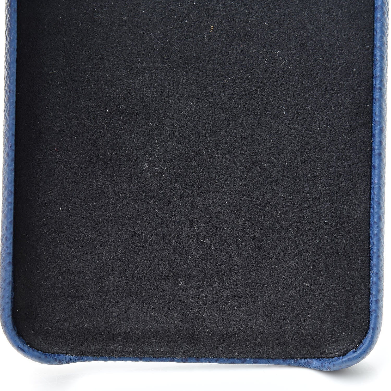 Louis Vuitton Monogram Taiga iPhone XS Max Bumper Cobalt 6 of 10