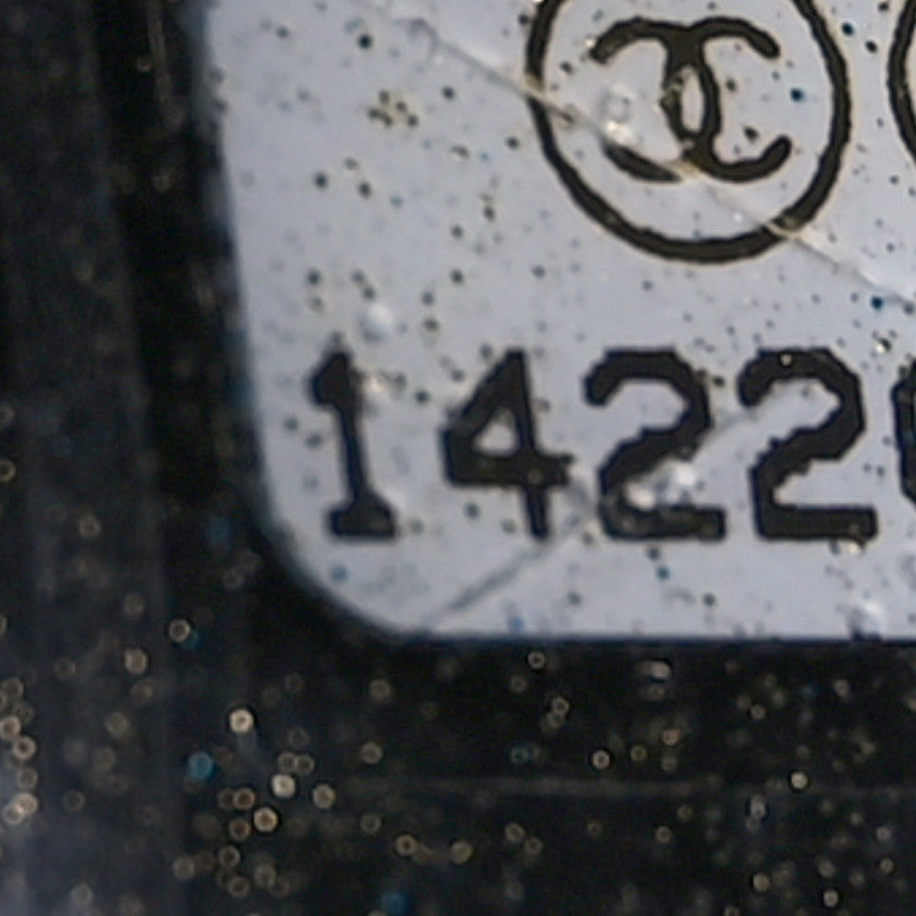 Tweed Woven Single Flap Navy Multicolor