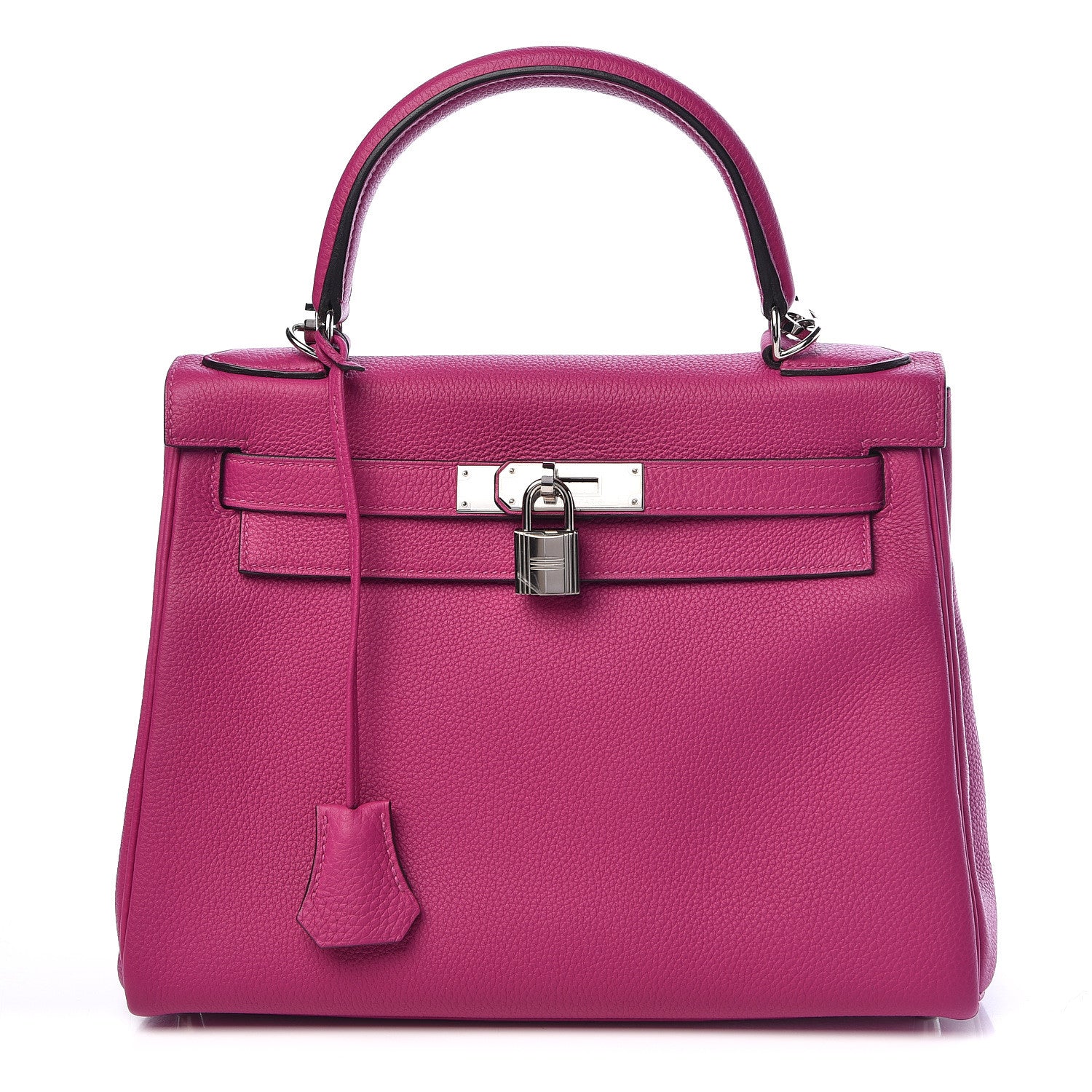 Hermes Togo Kelly Retourne 28 Rose Pourpre 1 of 42